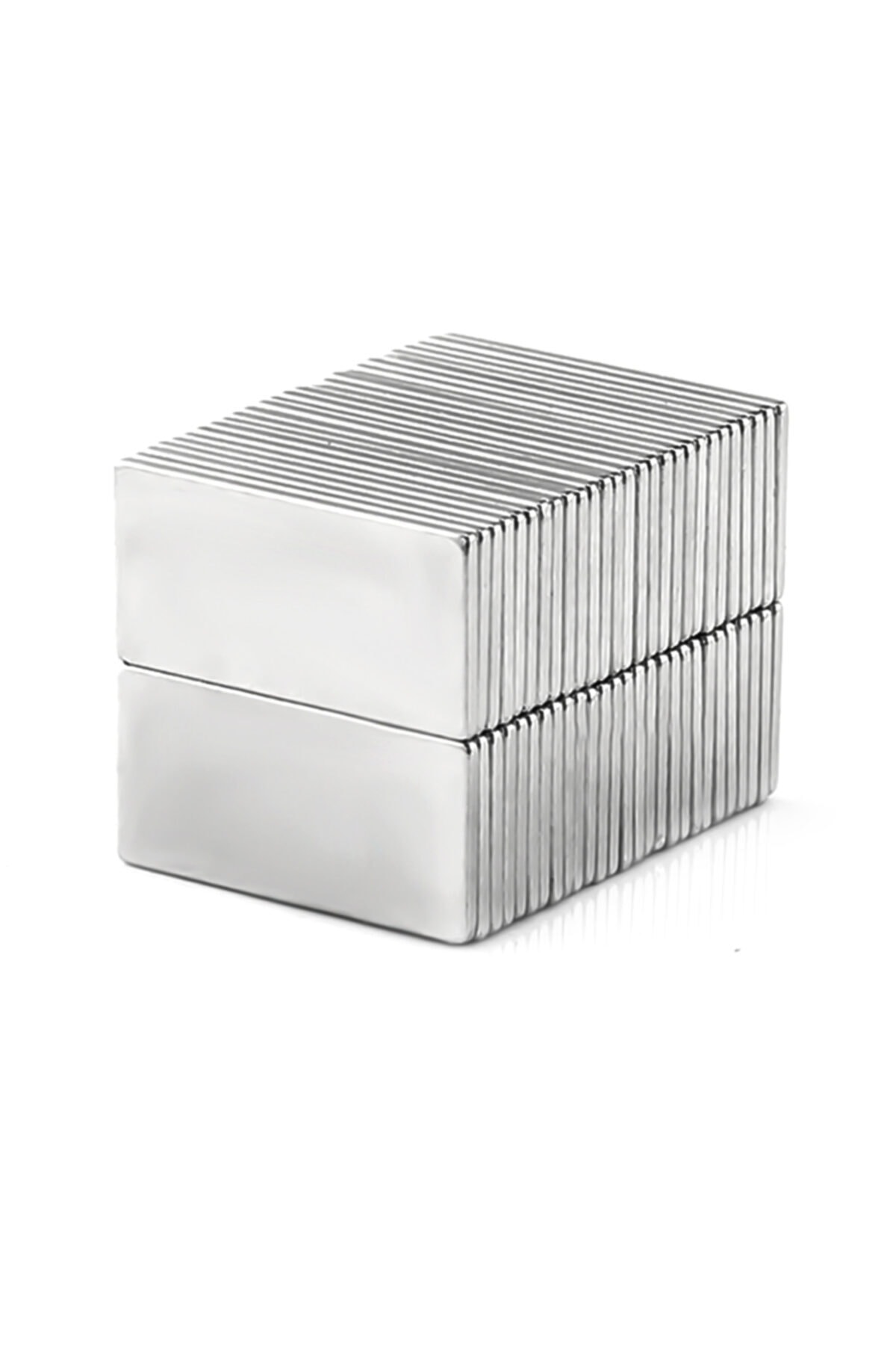 Mıknatıs Market 20 Adet 20x10x1 mm Dikdörtgen Neodyum Mıknatıs Boy 20mm En 10mm Kl. 1mm