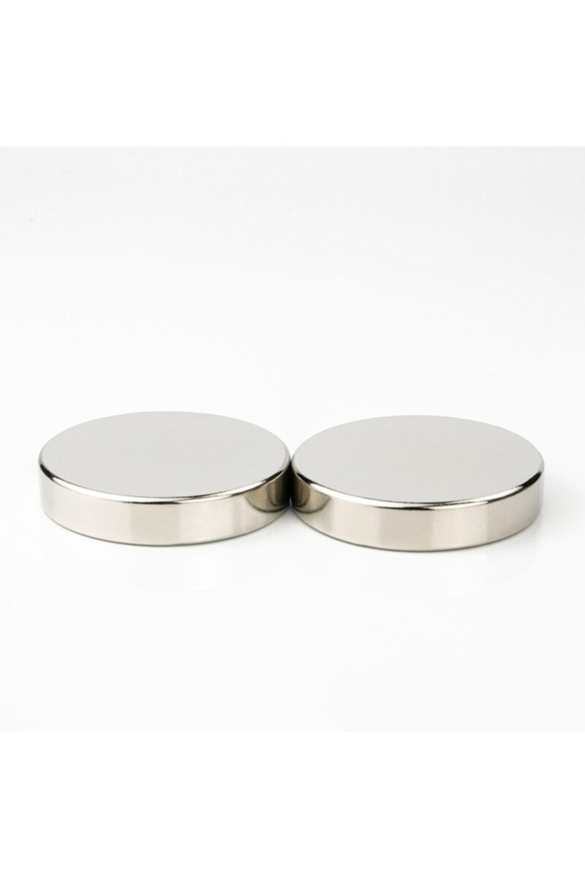 Mıknatıs Market 1 Adet 50x10 mm Yuvarlak Güçlü Neodyum Mıknatıs Çap 50mm Kalınlık 10mm