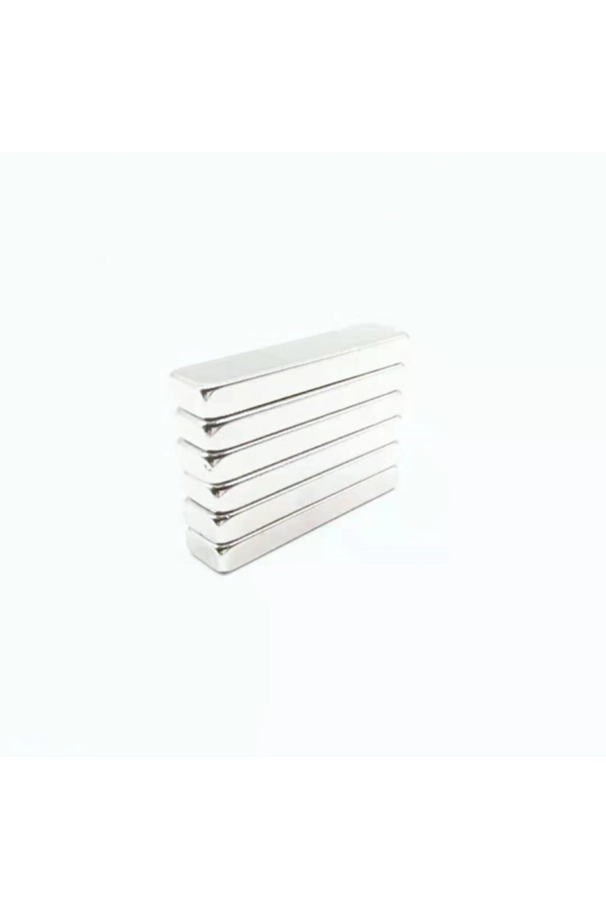 Mıknatıs Market 4 Adet 40x10x5 mm Dikdörtgen Neodyum Mıknatıs Boy 40mm En 10mm Kl. 5mm