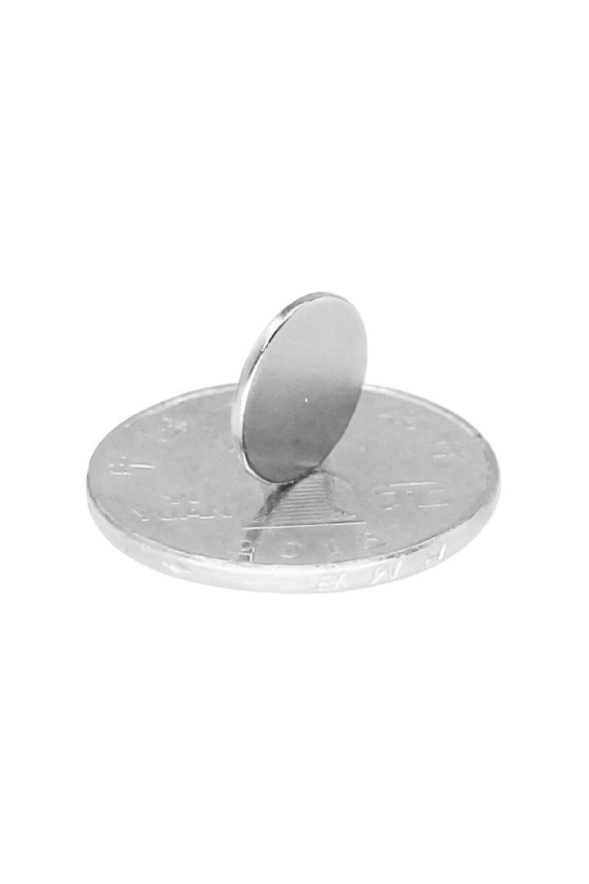 Mıknatıs Market 100 Adet 12x1,8 Mm Yuvarlak Güçlü Neodyum Mıknatıs Çap 12mm Kalınlık 1,8mm