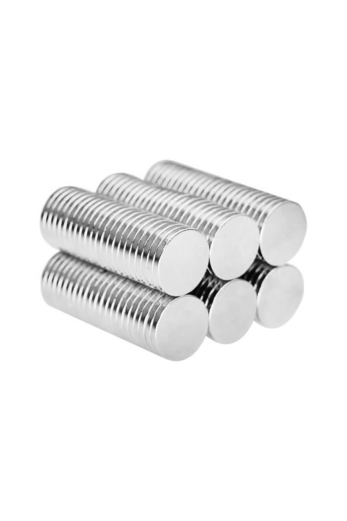 Mıknatıs Market 25 Adet 12x1,5 mm Yuvarlak Güçlü Neodyum Mıknatıs(çap 12mm Kalınlık 1,5mm)