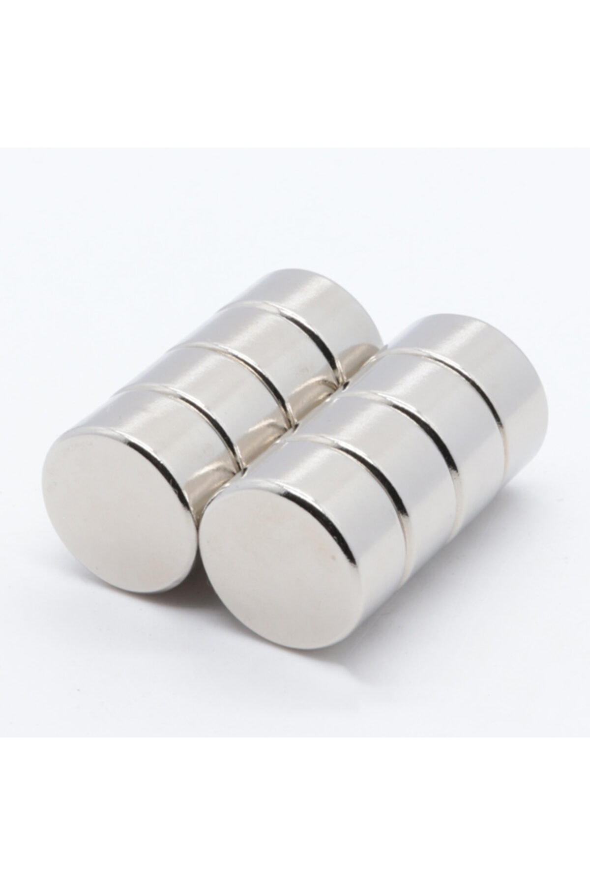 Mıknatıs Market 5 Adet 20x10 Mm Yuvarlak Güçlü Neodyum Mıknatıs