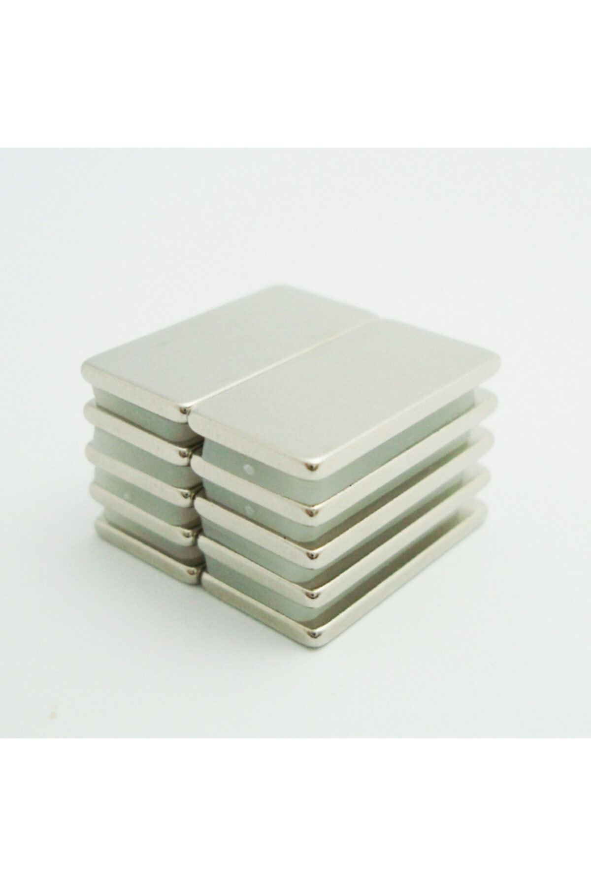 Mıknatıs Market Gri Dikdörtgen Neodyum Mıknatıs