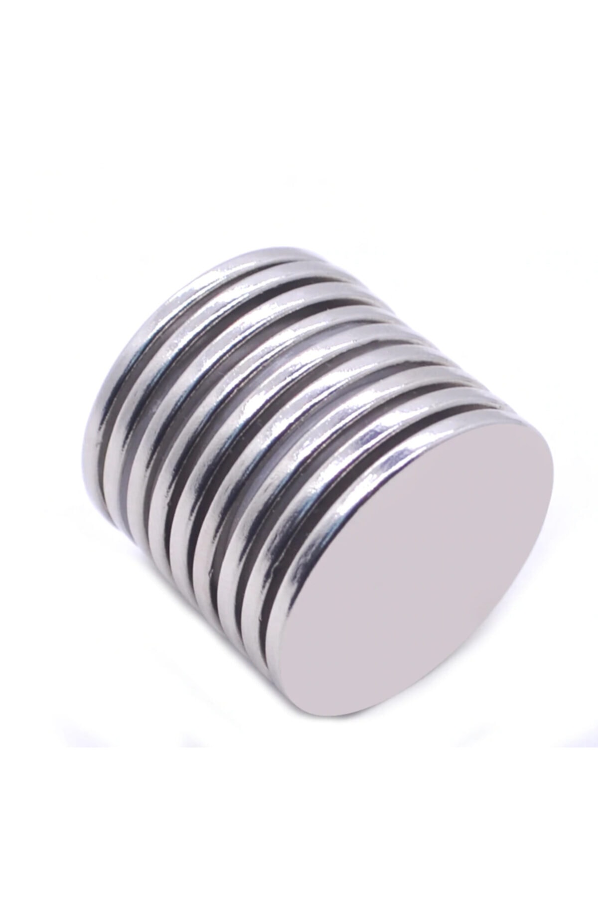 Mıknatıs Market 5 Adet 25x2,5 Mm Yuvarlak Güçlü Neodyum Mıknatıs