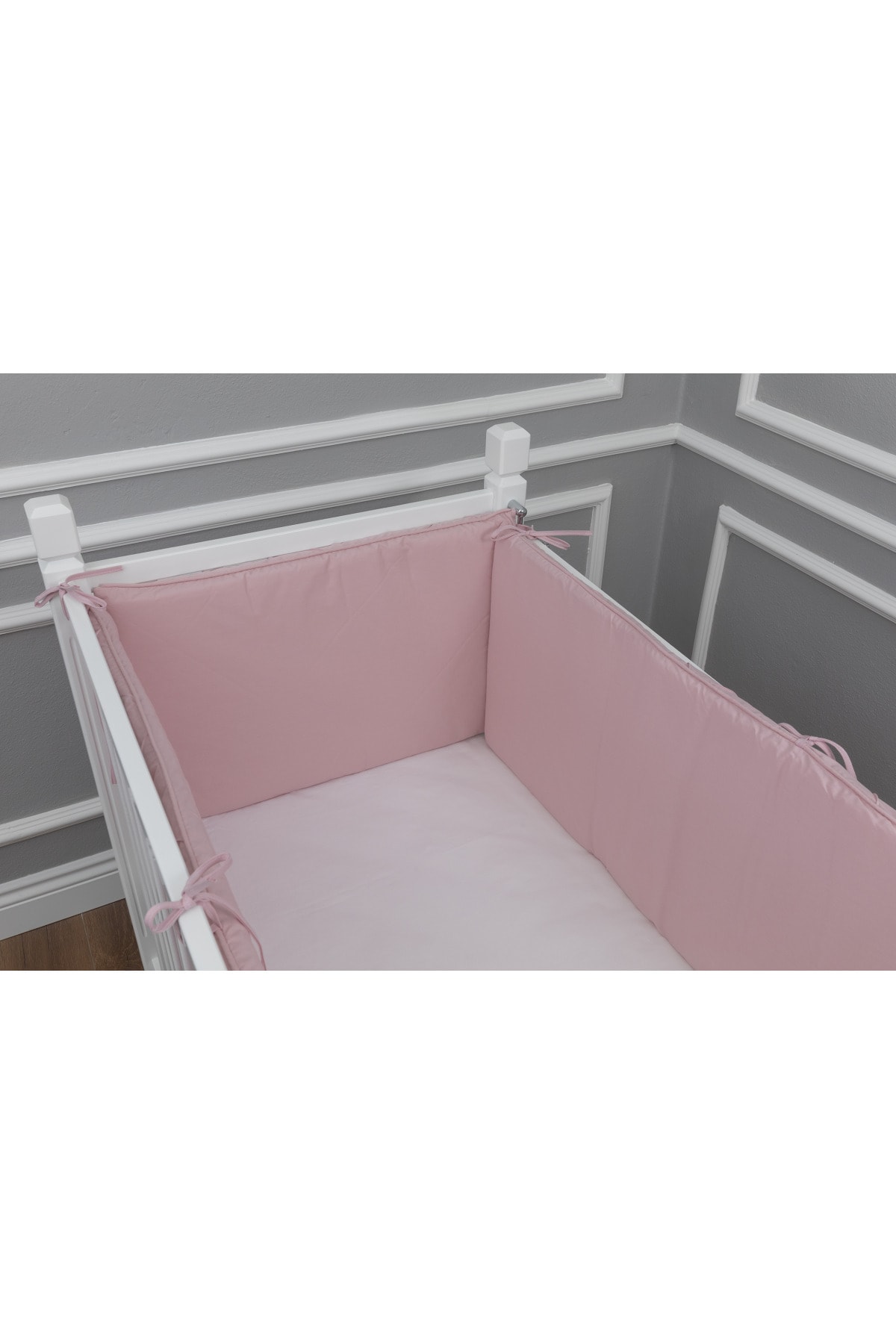 MAYA BABY Rose Basic Yan Koruma Seti 4 Parça 70x130
