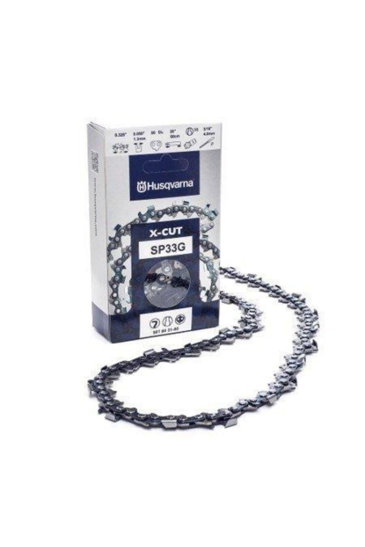 Husqvarna 3,25-36 Diş Zincir 1,3mm Yarım Köşeli Sp33g