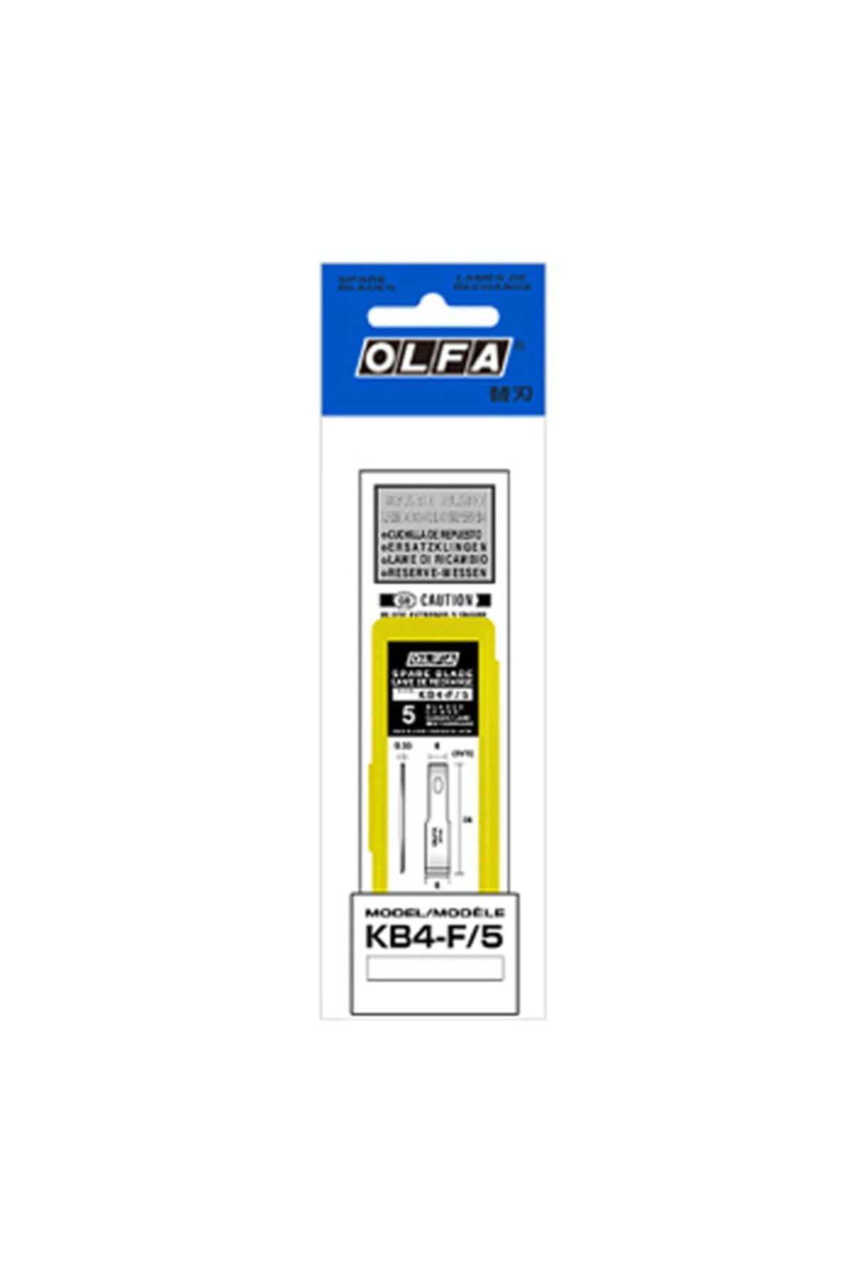 Olfa Maket Bıçağı Yedeği 5'li Kb4-f/5