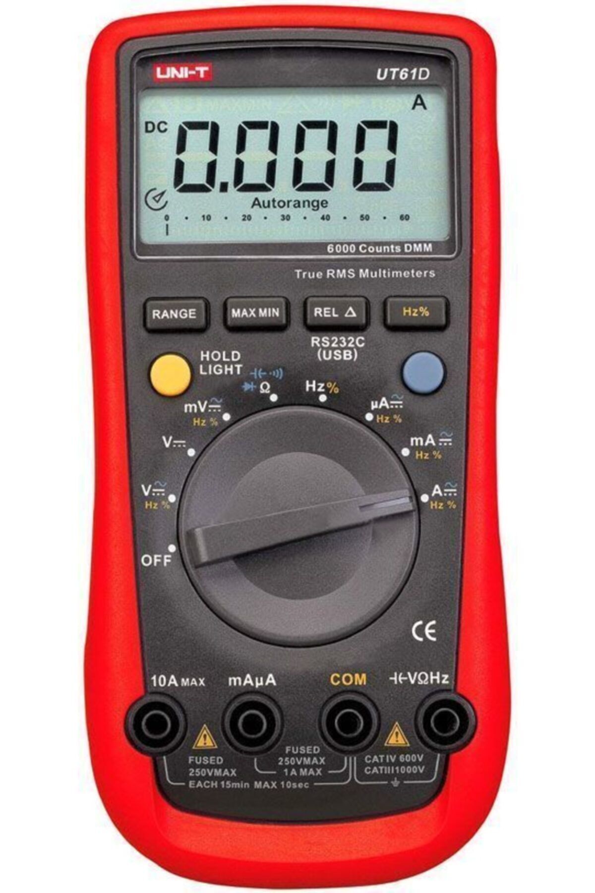 DIGERUI Unit Ut61d Bilgisayar Bağlantılı True Rms Multimetre