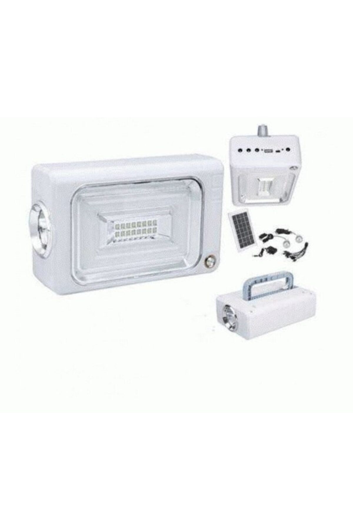 Dms Gold Orion Or-1901 Güneş Panelli 3 Ampullü 1w+46 Led Çok Amaçlı Solar Aydınlatma Ve Kamp Seti