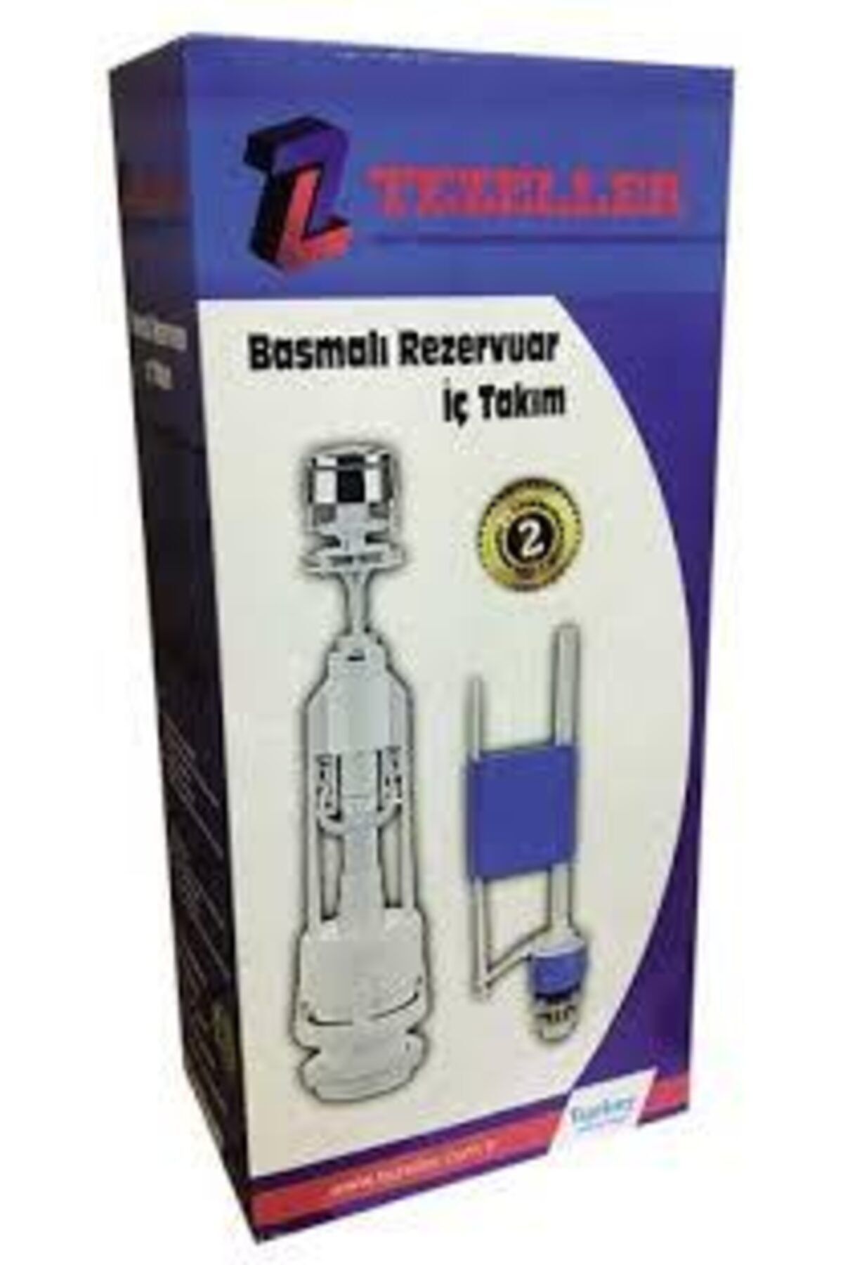 ERÇELİK TİCARET Tezeller Basmalı Rezervuar Klozet Iç Takımı
