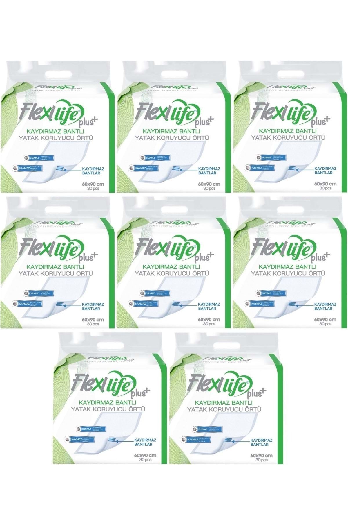 flexi life hasta alt acma yatak koruyucu ortu 60 90 cm 240 adet 8pk 30 kaydirmaz fiyati yorumlari trendyol