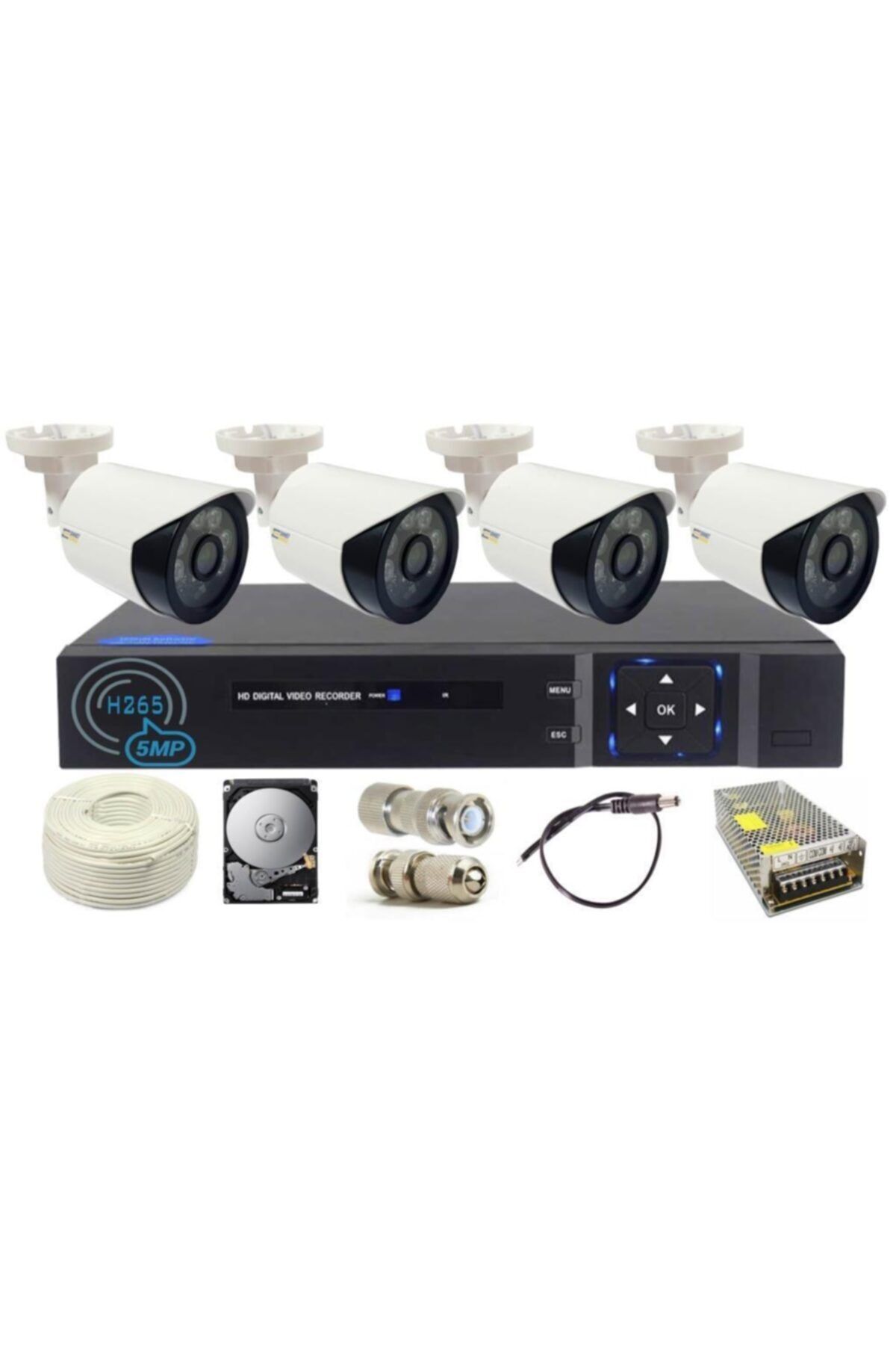 Ennetcam 4 Kameralı Ahd Süper Set