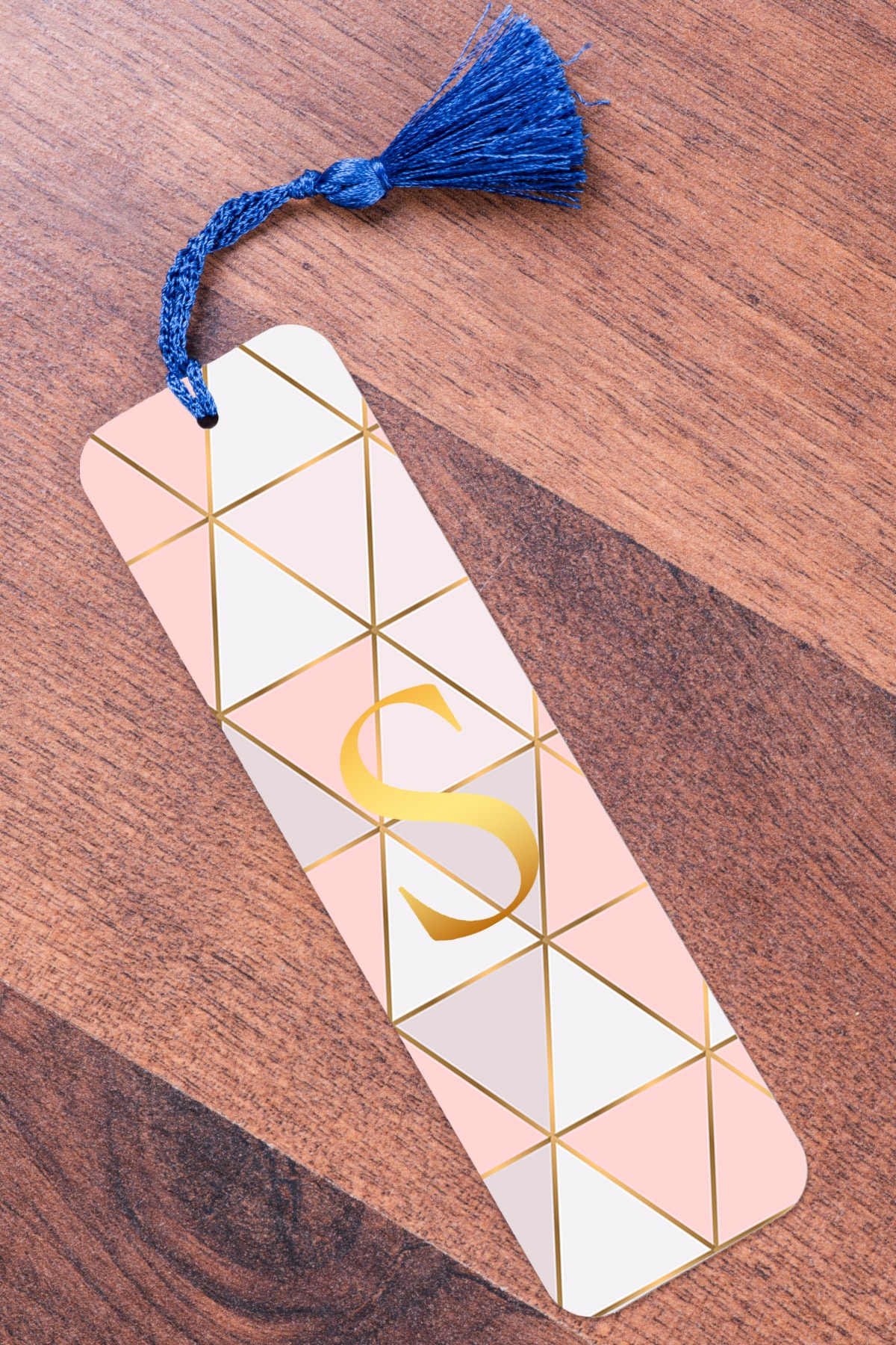 Procity S Harfi Baklava Desenli Metal Kitap Ayracı