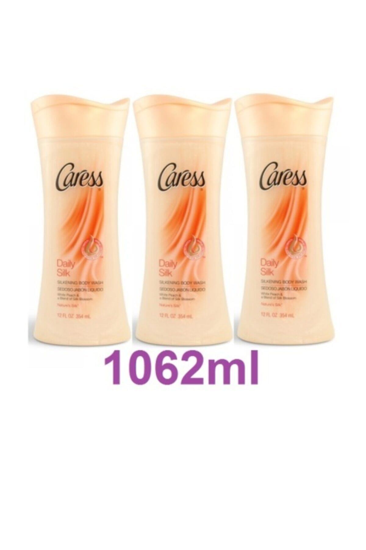 Palmolive Caress Daily Silk Duş Jeli White Peach Blend Of Blossom Set 3x354ml