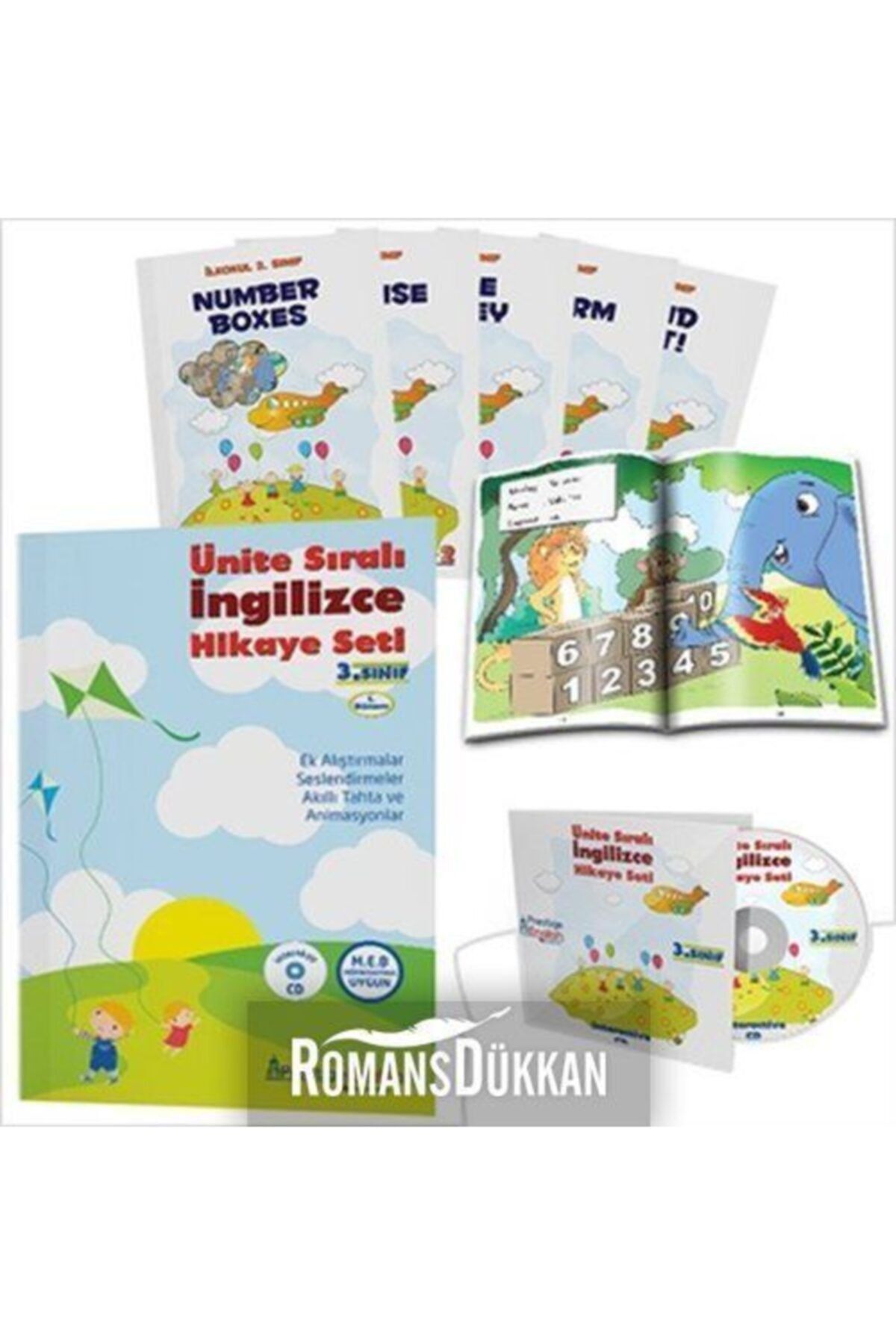 Atlas Pazarlama 3. Sınıf Ünite Sıralı Ingilizce Hikaye Seti