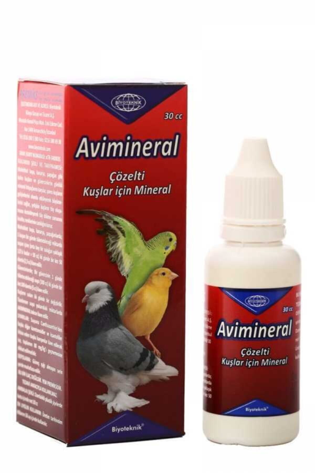 Biyoteknik Avisol Avi-mineral Sağlıklı Kuş Minerali