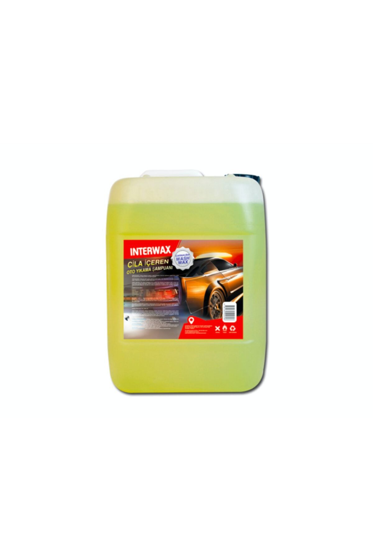 İnterwax Interwax Cilalı Oto Yıkama Şampuanı 5 Kg