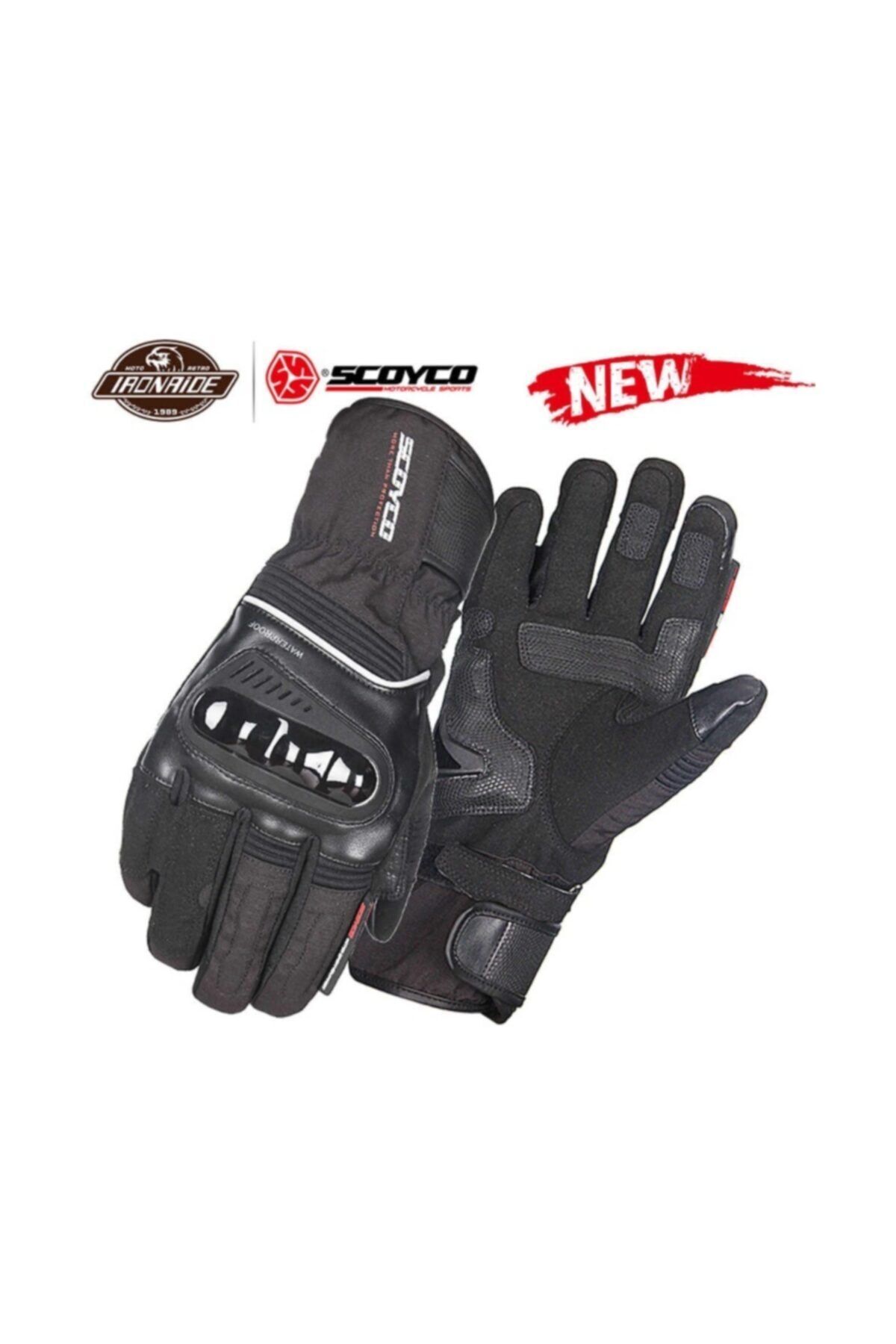 Scoyco Mc82 Waterproof Kışlık Korumalı Uzun Eldiven