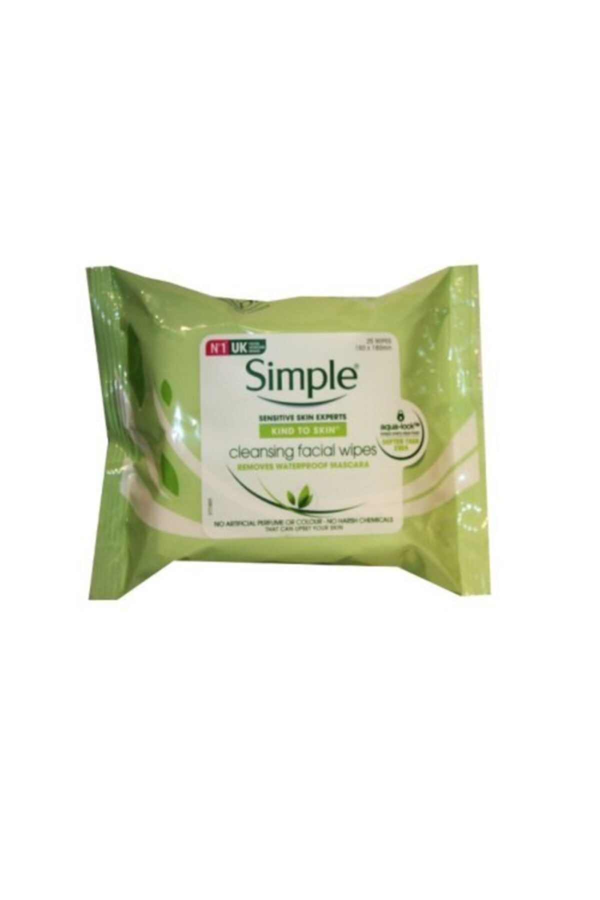 Simple Makyaj Temizleme Mendili Hassas Cilt 25li