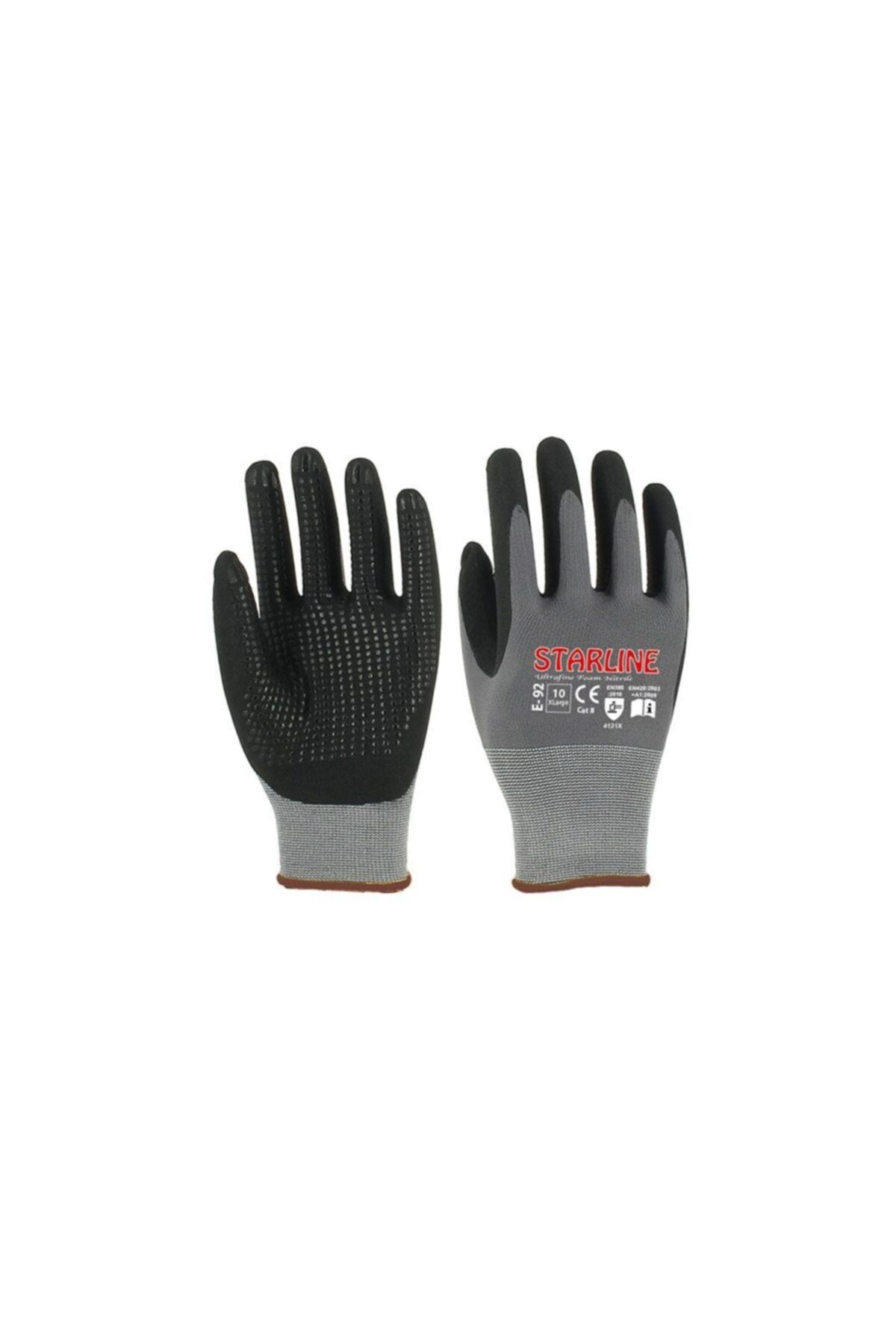 Starline E-92 Puanlı Köpük Nitril Eldiven No: 10/xl