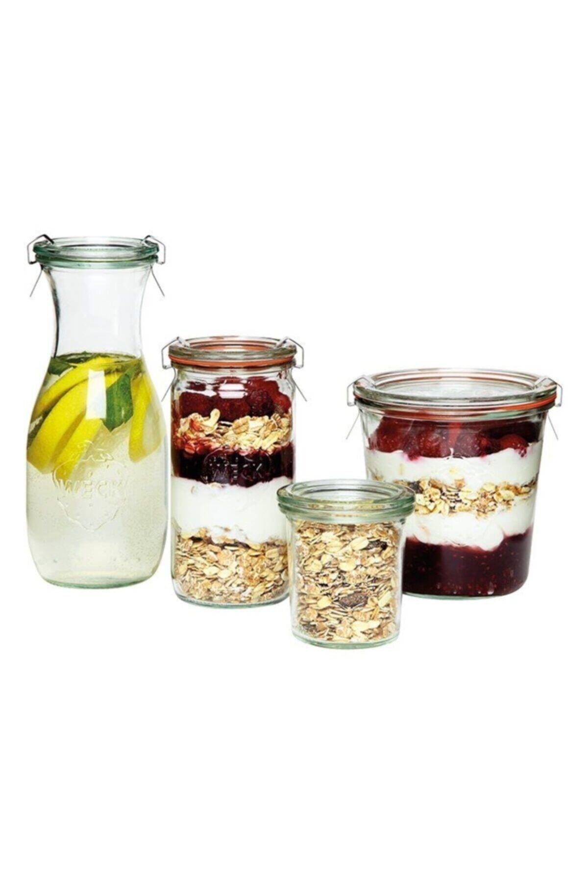 Weck Diyet Set 3 ( 580 Ml , 530 Ml , 340 Ml , 140 Ml }