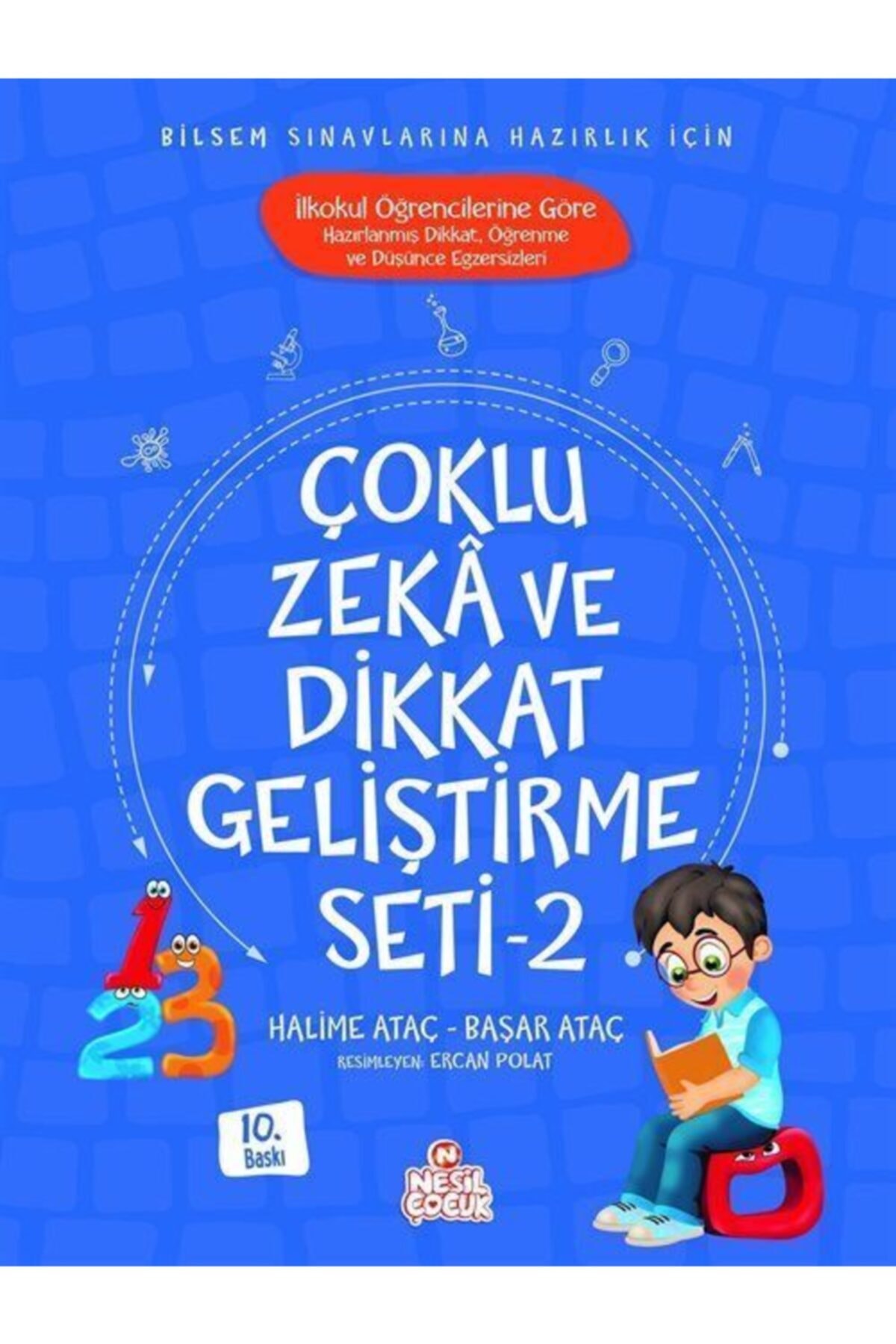 Nesil Çocuk Yayınları Çoklu Zeka Ve Dikkat Geliştirme Seti 2