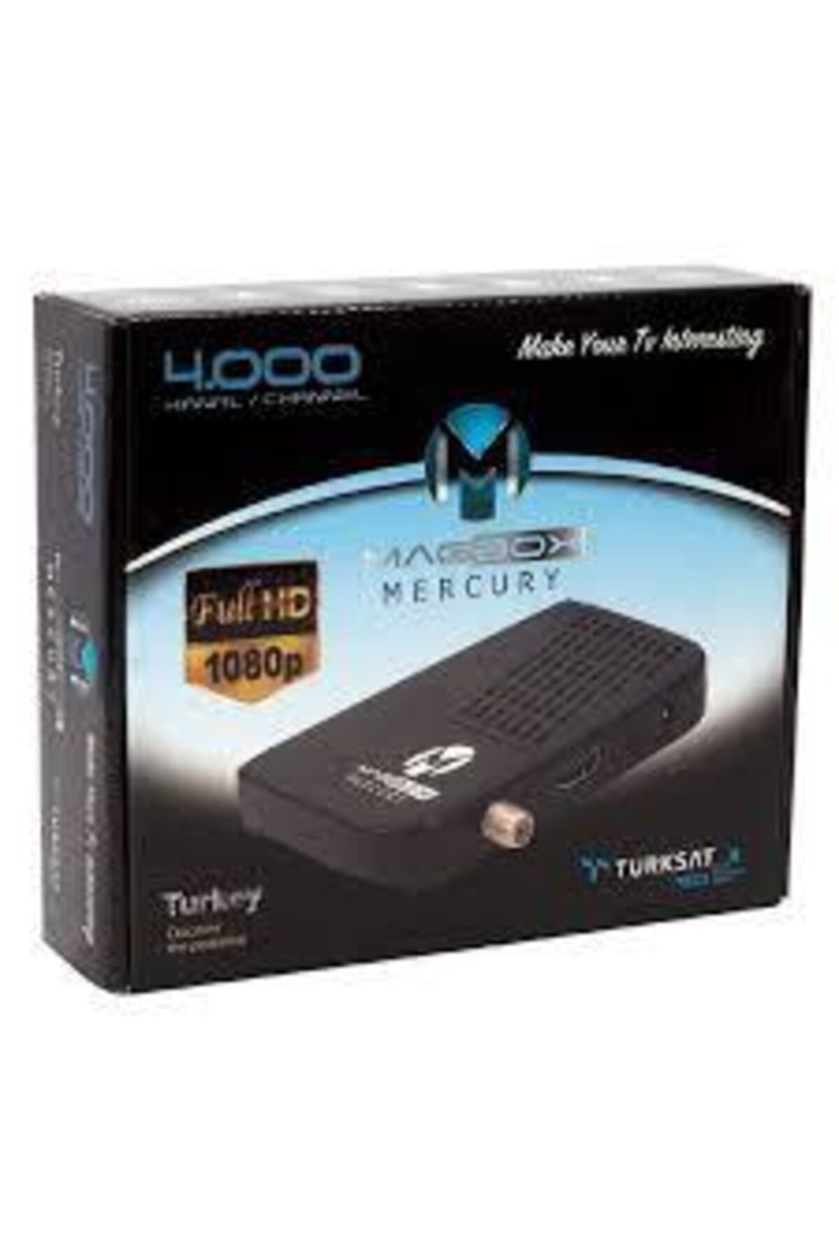 MAGBOX Mercury 2020 Full Hd Tkgs Li Mini Uydu Alıcısı Youtube'lu Full Hd Mini Uydu Tkgs