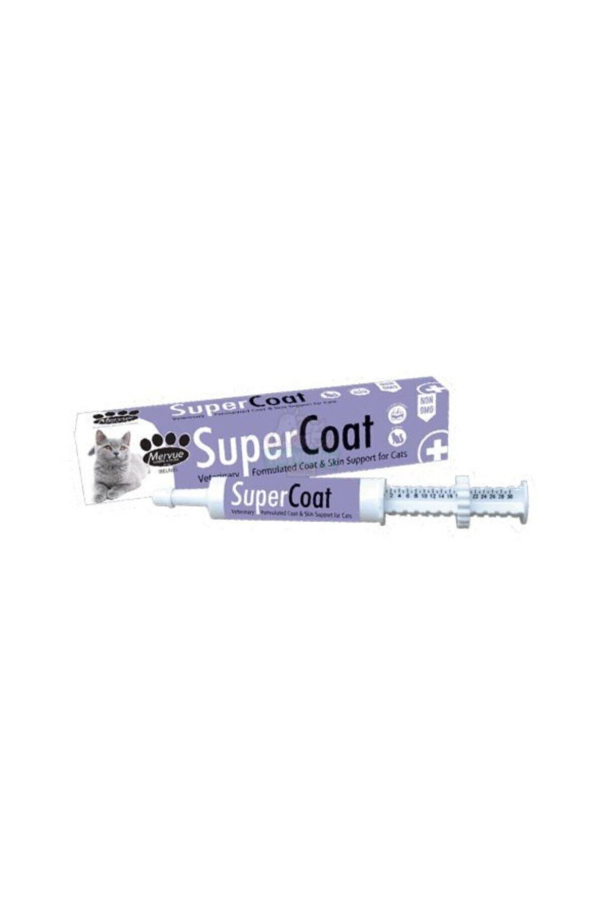 mervue Supercoat Kedi Tüy Ve Deri Desteği Pastası 30 Ml
