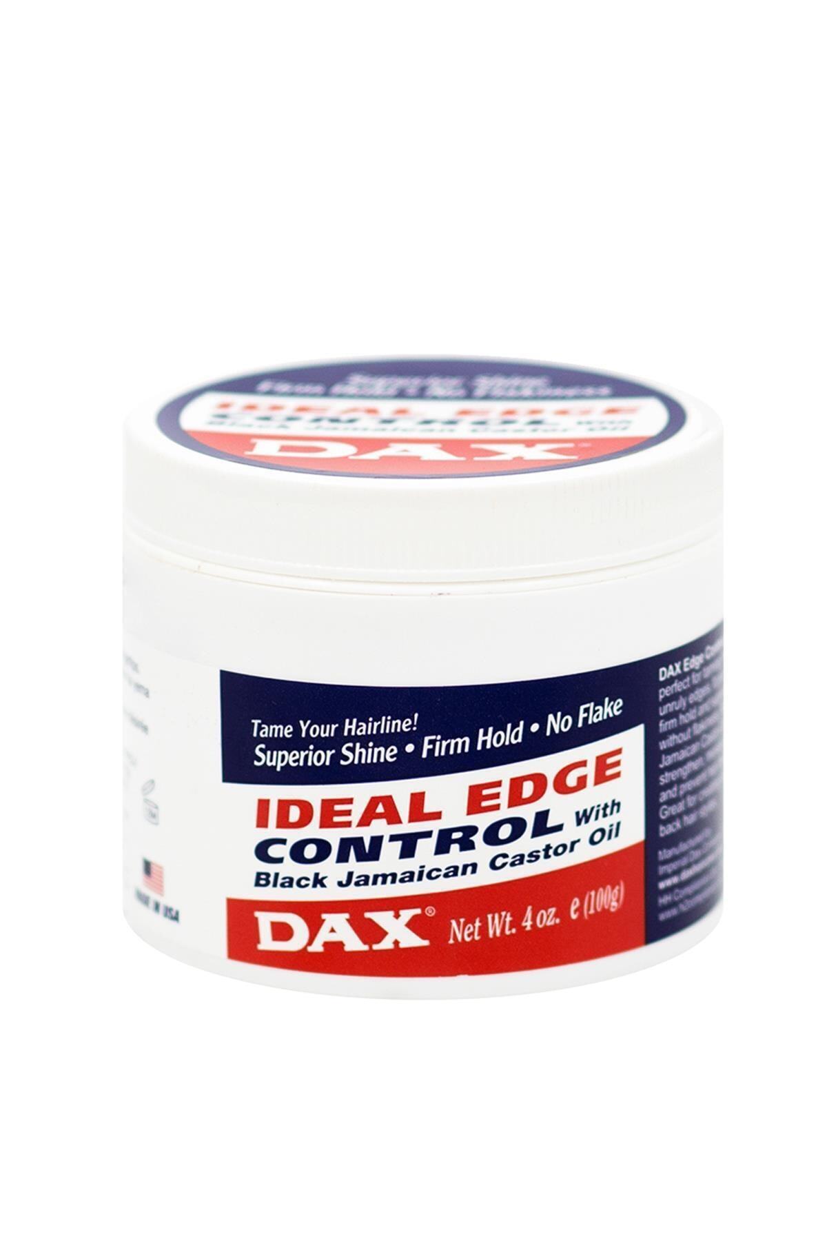 Dax Ideal Edge Control 100 Gr Asi Saçlar Için Şekillendirici Wax Geriye Doğru / Yapışık / Hipster Saçlar