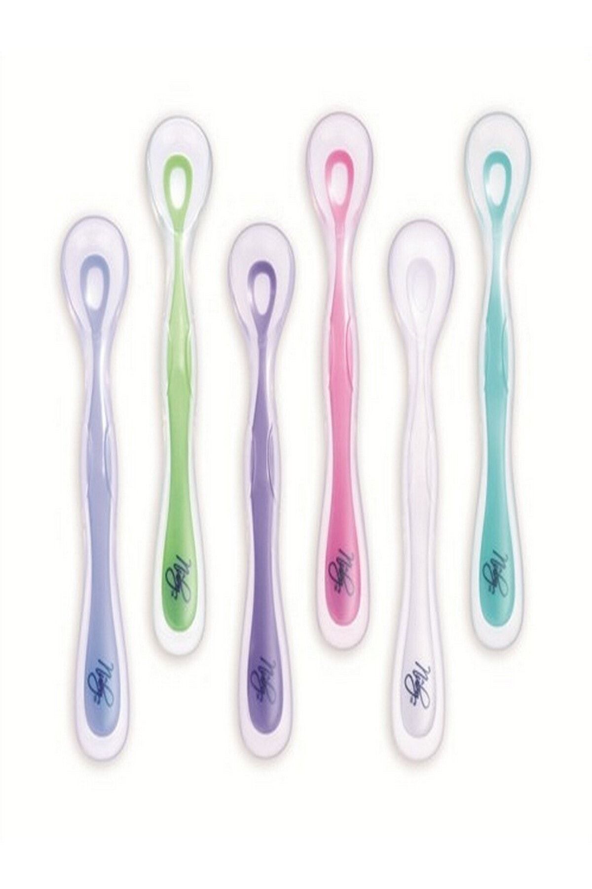Nuby Silikon Beslenme Kaşığı Turkuaz