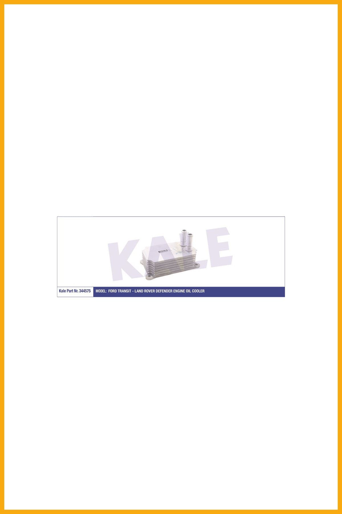 AAVDAN Yağ Soğutucu Transıt V184 01-06 V347 06+ 2.4tdcı 120ps 130ps - Land Rover Defender Montaj Aparatlı
