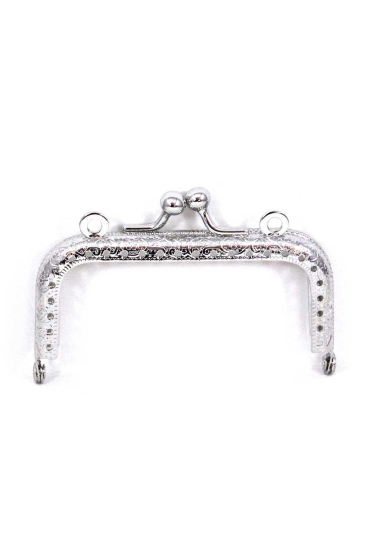 Ertürk Metal Aksesuar Nikel Renk Kod-8n 10 Adet 8.5 cm Çanta Ve Cüzdan Kulpu
