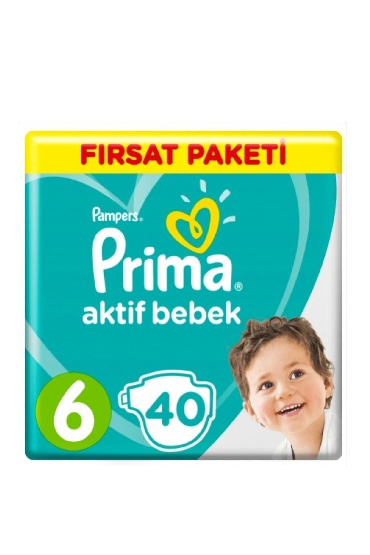 Prima Bebek Bezi 6 Beden 40 Adet
