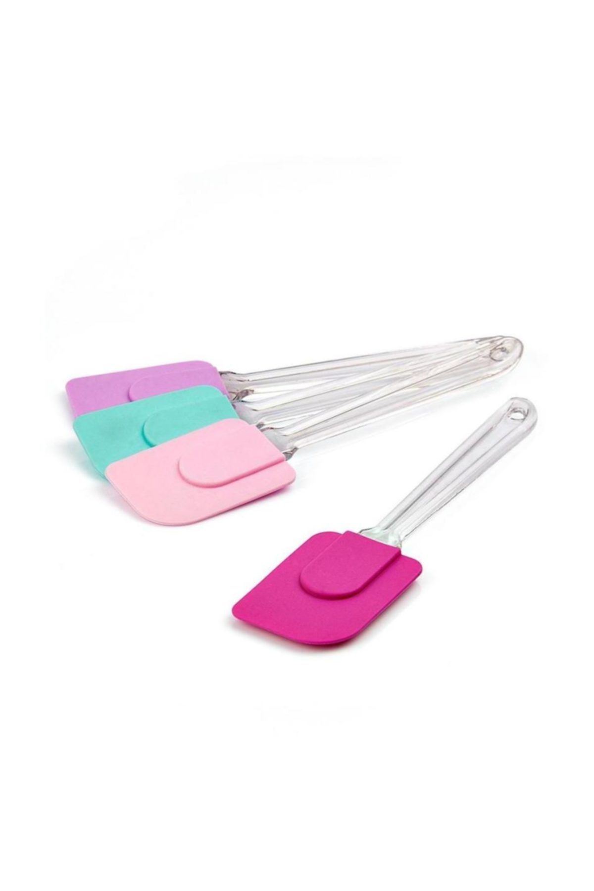 Bastonlu Silikon Spatula Büyük 51011