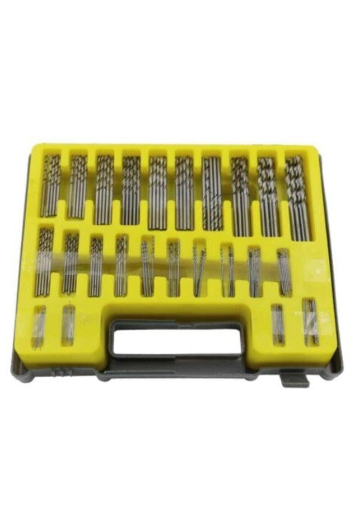 COMBAT 150 Parça Hassas Mikro Büküm Hss Seti 0.4mm-3.2mm Matkap Ucu Seti Kutulu