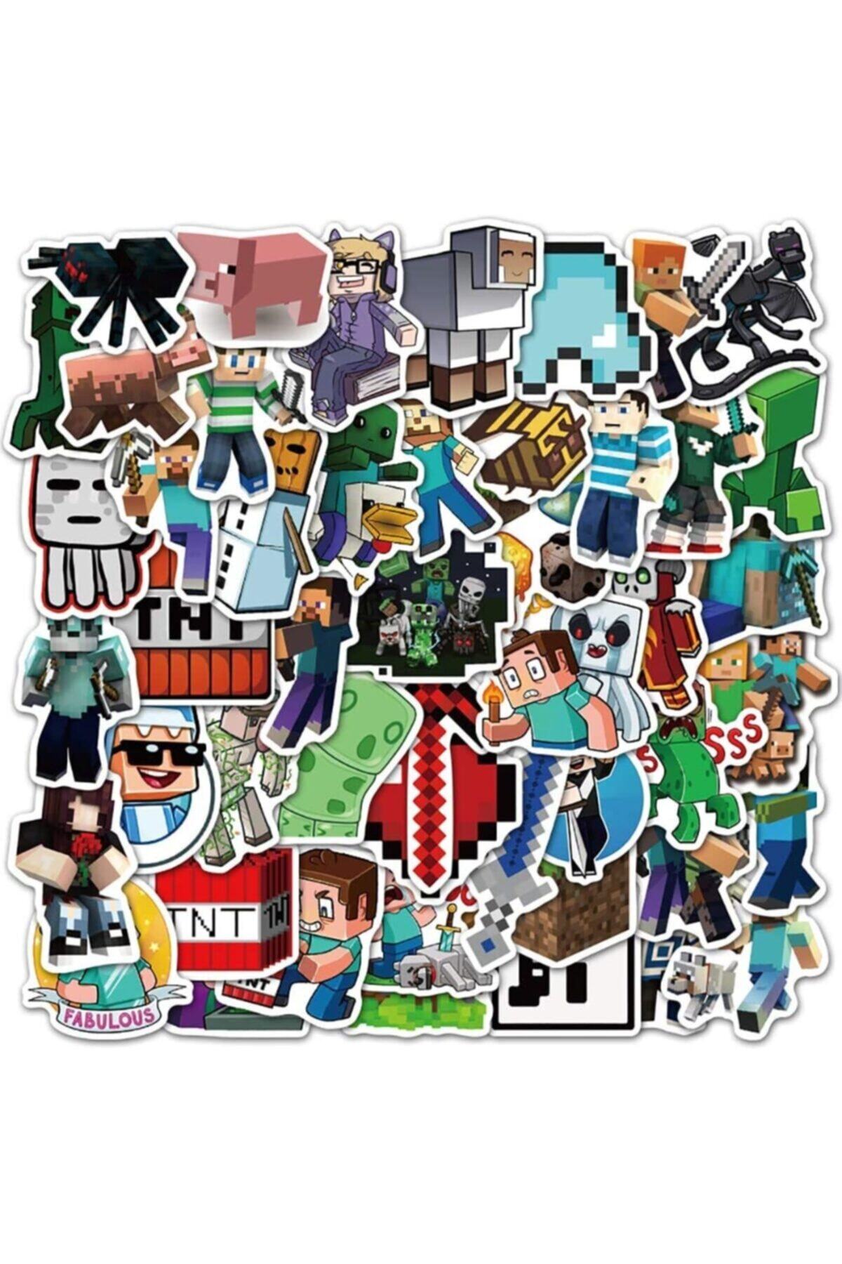 GamePera Minecraft Sticker Seti