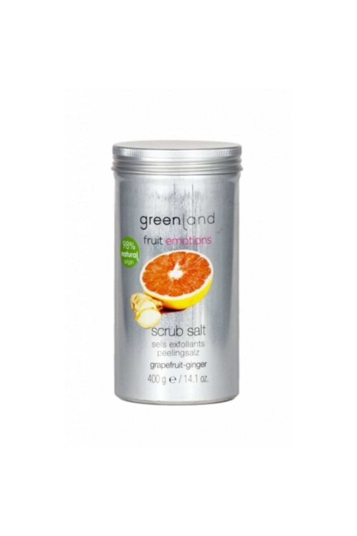 Greenland Vücut Bakımı Parabensiz Scrub Salt Vücut Peelingi Greyfurt-zencefil