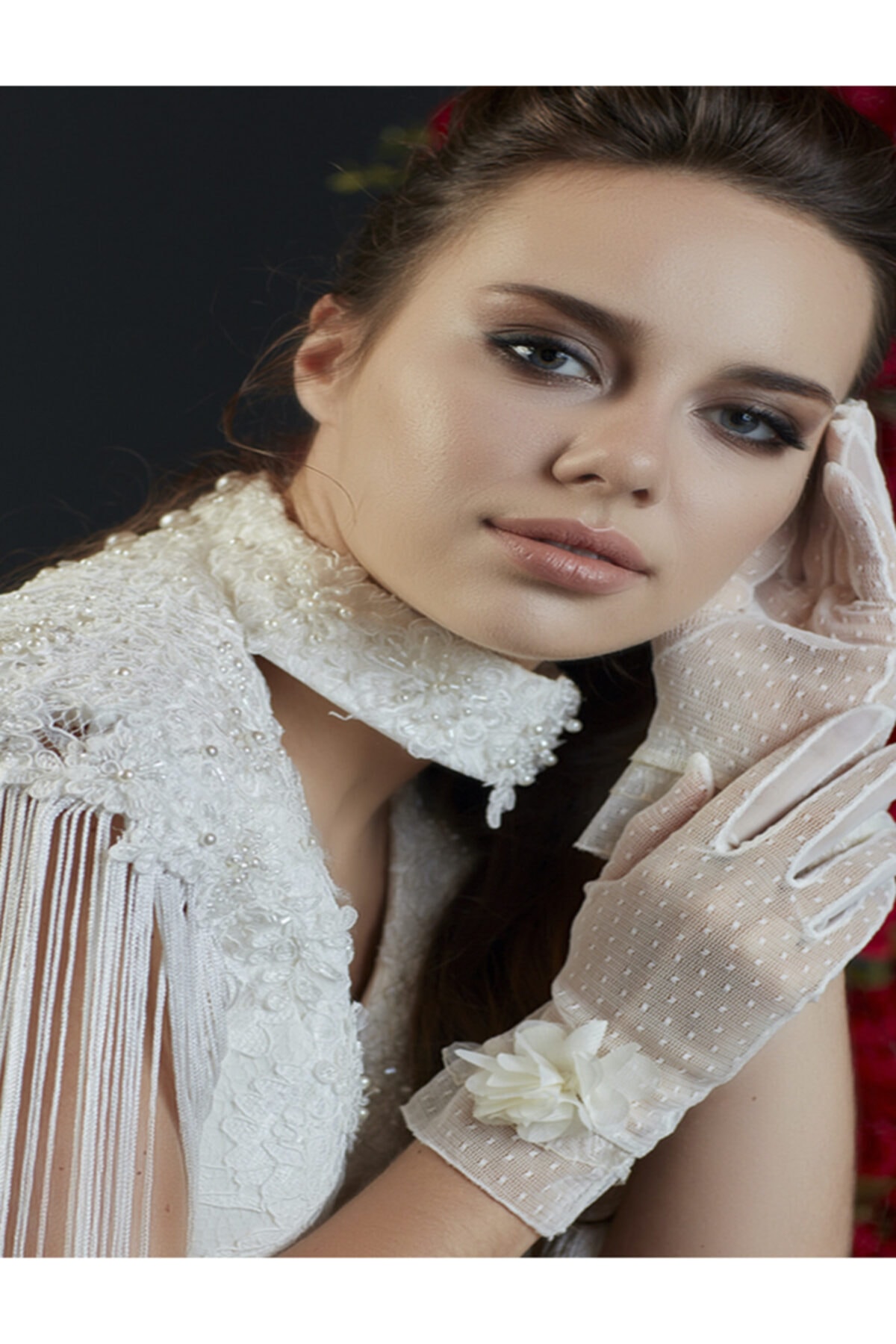 Simay Aksesuar Gelin Eldiveni