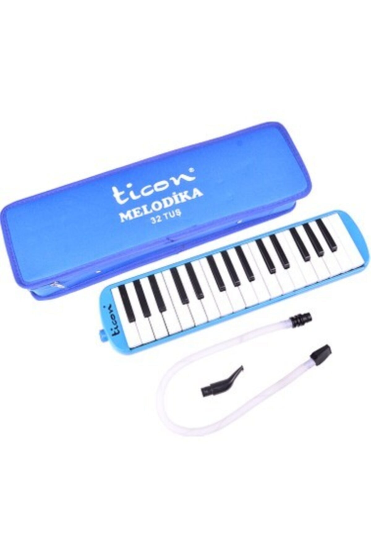 Ticon Mavi Çantalı  32 Tuşlu Melodika