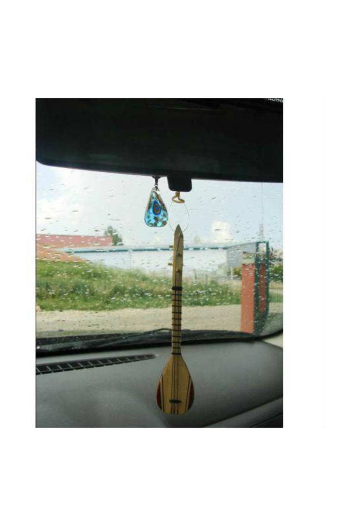 Akpınar Saz Bağlama Araba Ve Asmak Için Minyatür Hediye