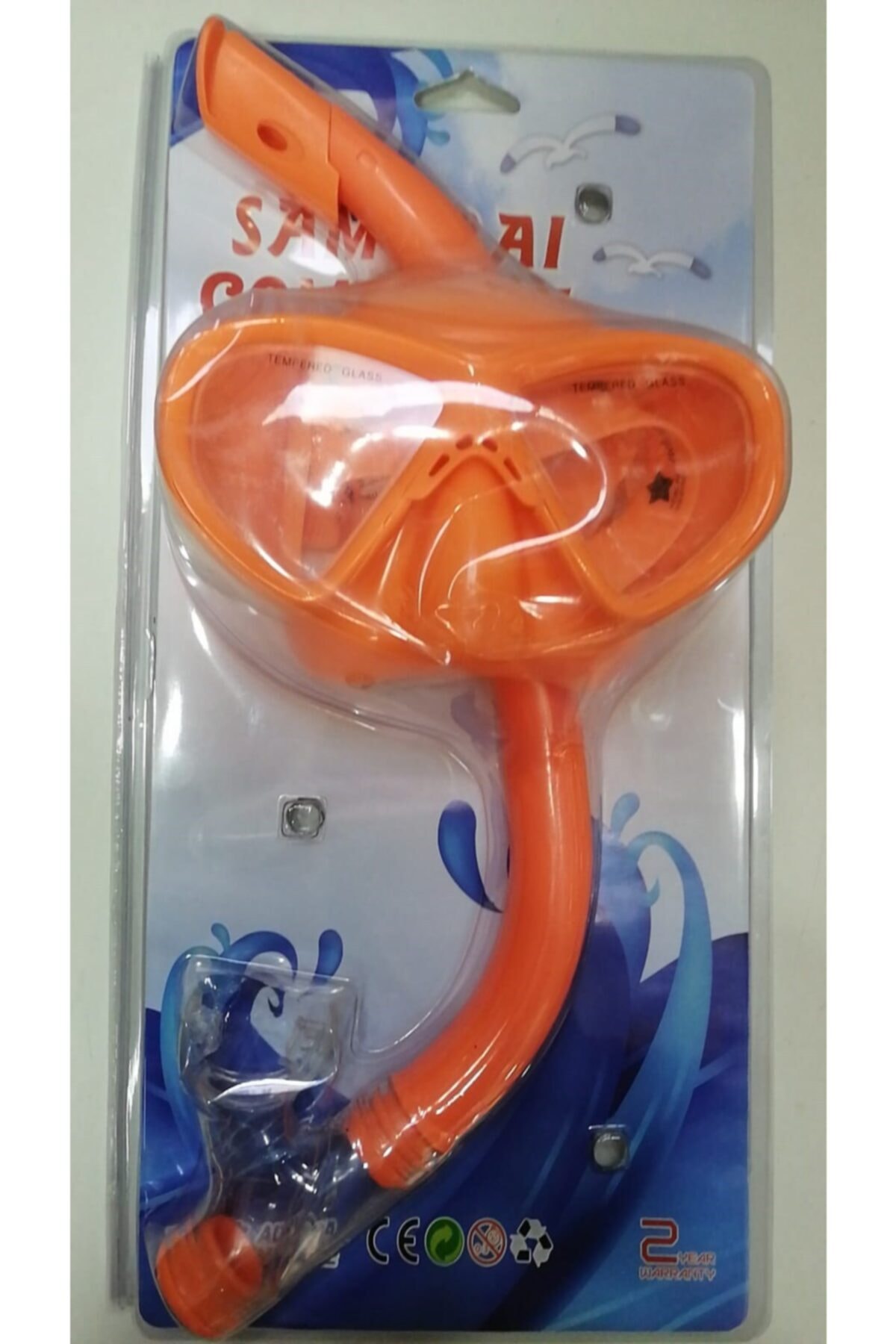 KIZILKAYA Samuraı Combo Set Şnorkel