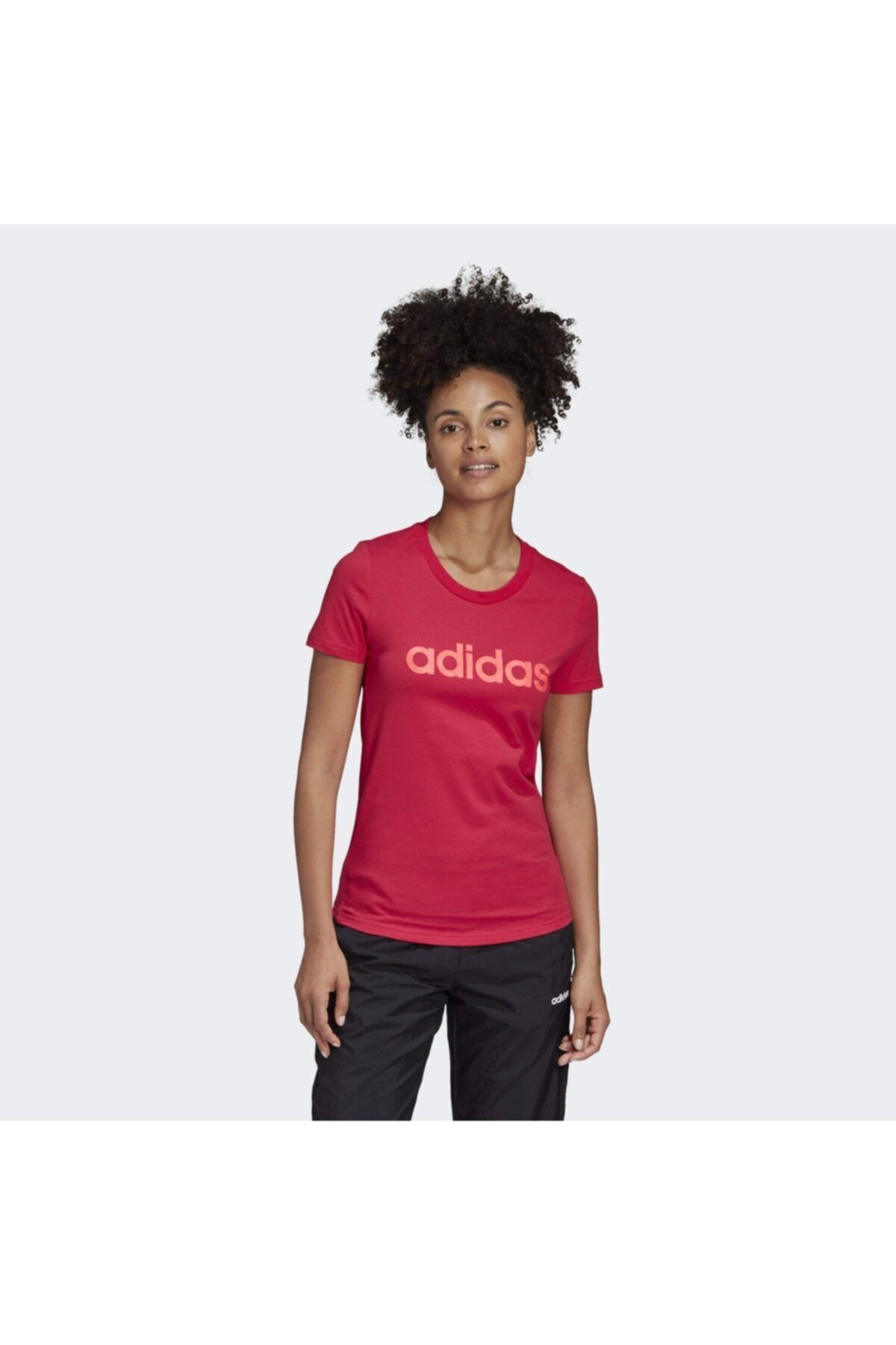 adidas Pembe Kadın T-Shirt 100664220