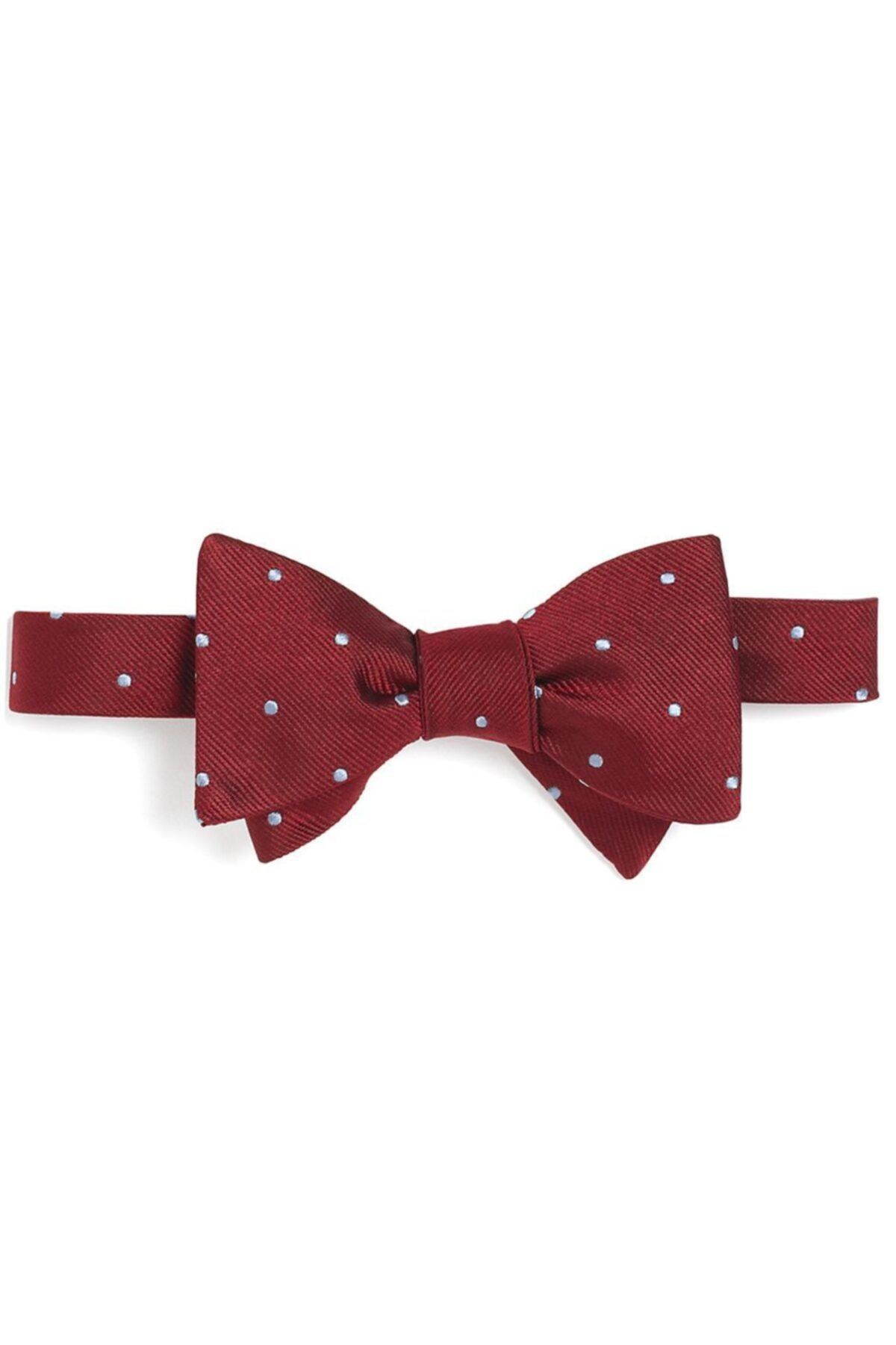 BROOKS BROTHERS Erkek Kırmızı Beyaz Noktalı Papyon