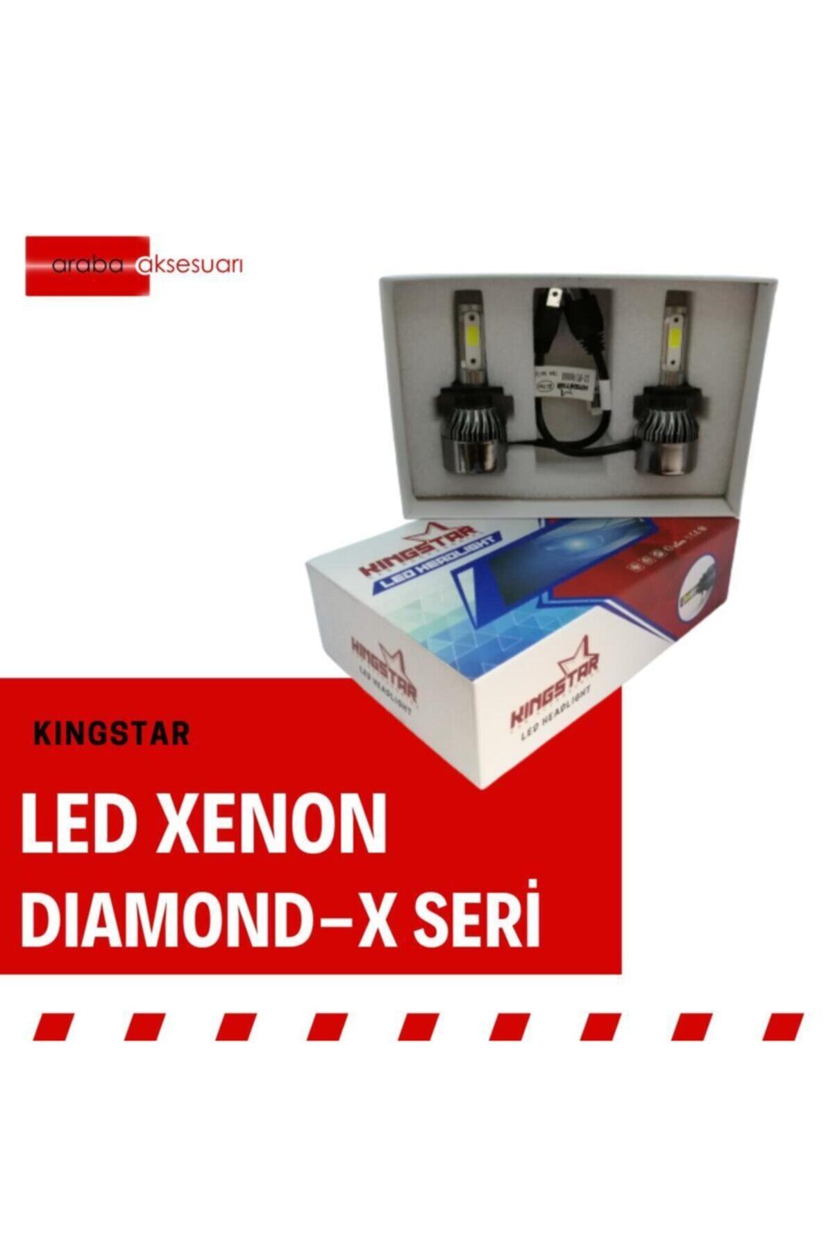 King Star Kıngstar Dıamond-x Serisi Zenon, H7 Led Xenon Far, Garantili