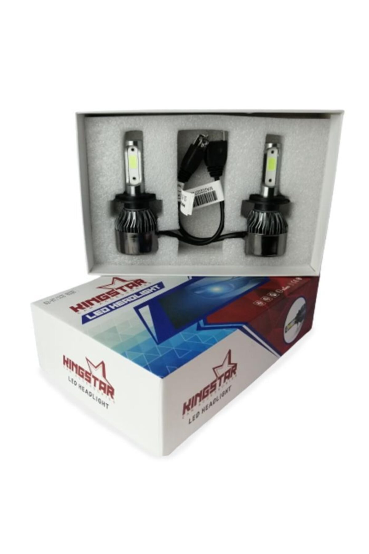 King Star Kıngstar Zenon, H7 Buz Mavisi Led Xenon Far, Garantili