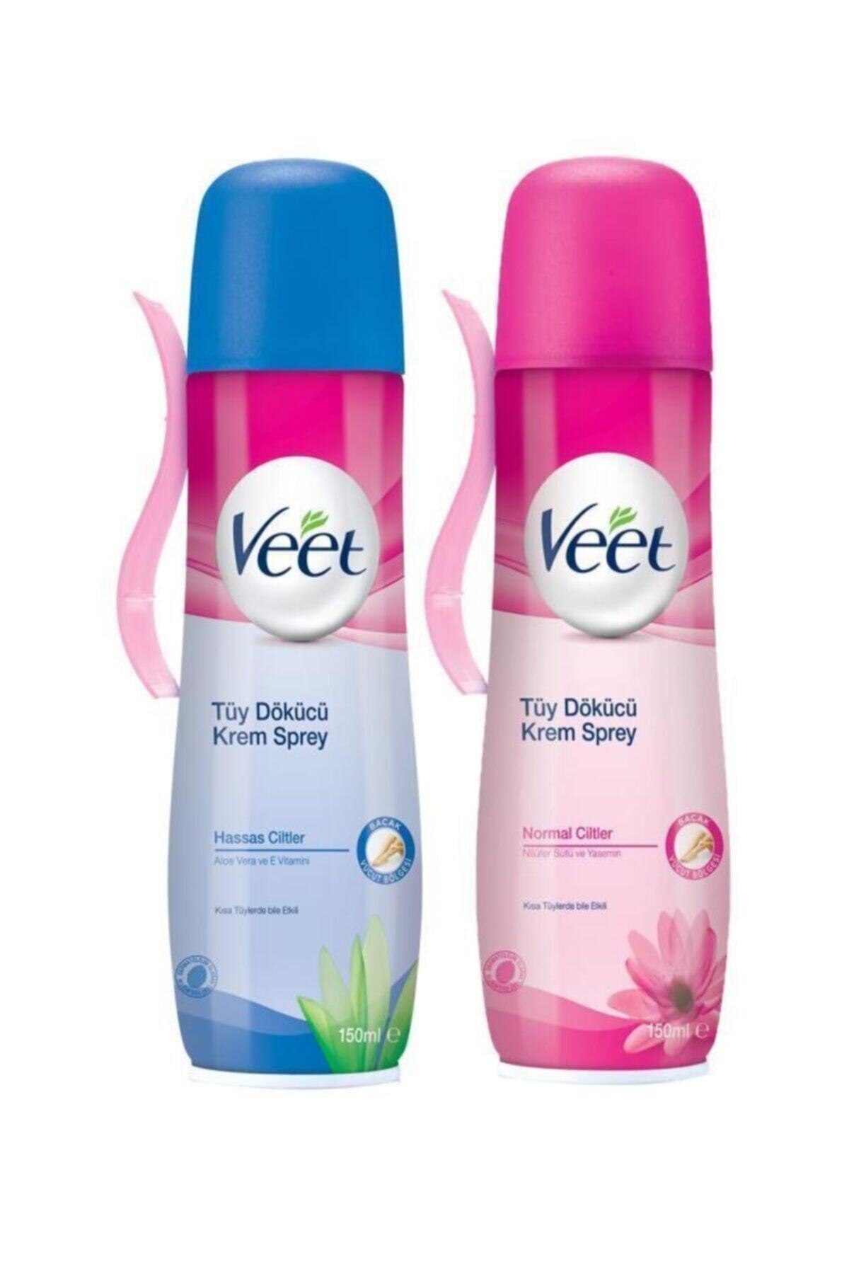 Veet Tüy Dökücü Krem Sprey 150 ml Hassas Cilt Ve Normal Cilt