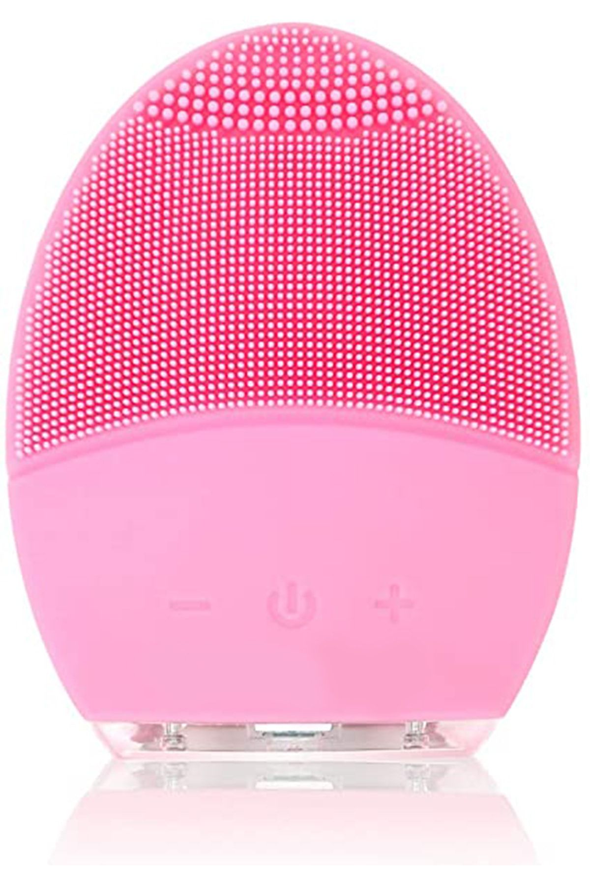 Mobee Rimy Yüz Temizleme Cihazı Şarjlı Su Geçirmez - Pembe Ergonomik Tasarım