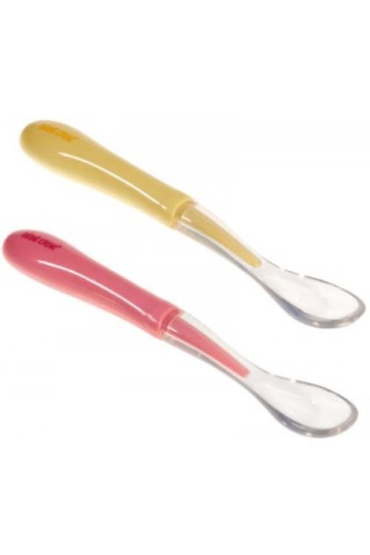 Bebedor 8554 Silikon Kaşık 2 Li Pembe Sarı