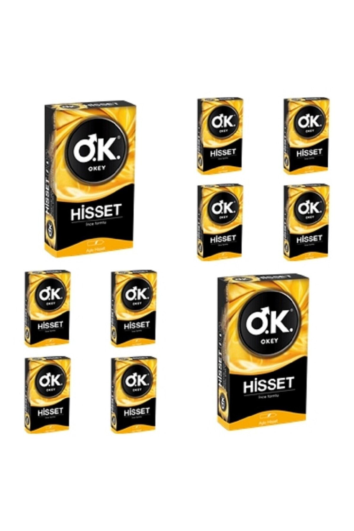 okey prezervatif 10 Paket Hisset Prezervatif