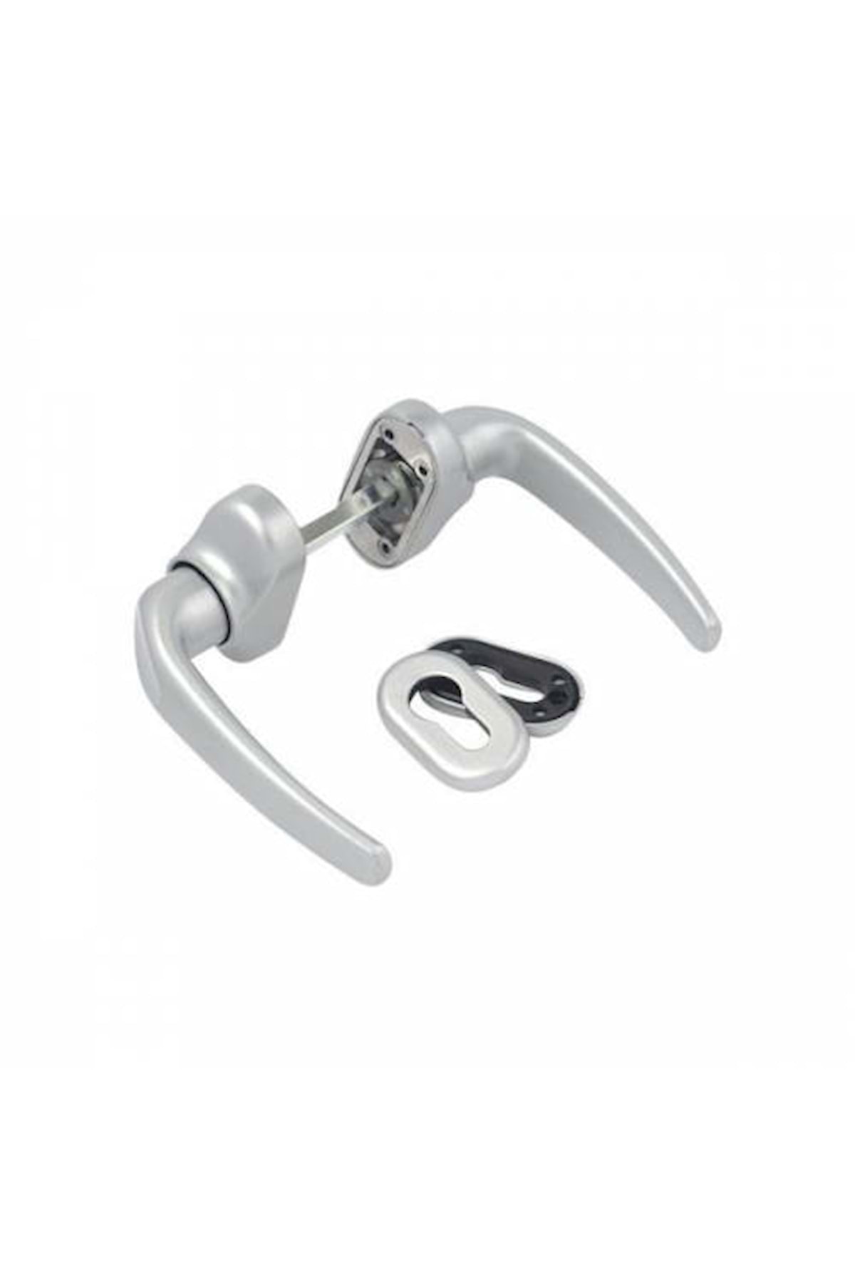 Flaş Group Alüminyum Yaylı Savio Kapı Kolu Alüminyum Kapı Kilitli Kapı Kol Vm1020